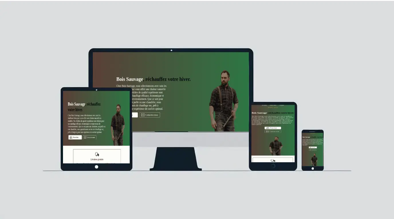 Mockup représentant le modèle présenté